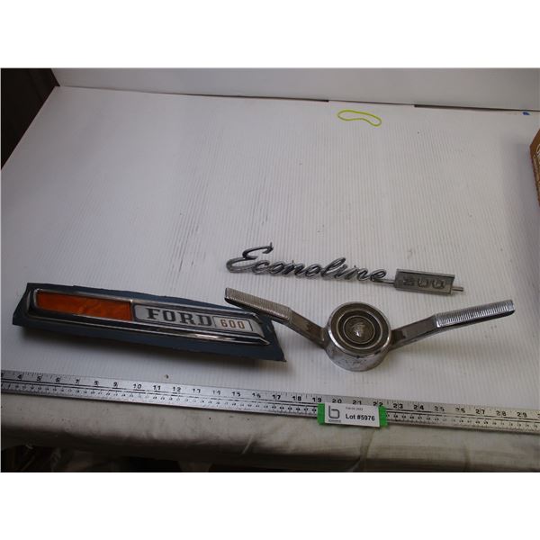 Horn and Emblems (Ford and Econoline)