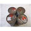 Image 2 : 2X the Bid Price- (2) Drive-n-save Outboard Motor Oil Tins (FULL)