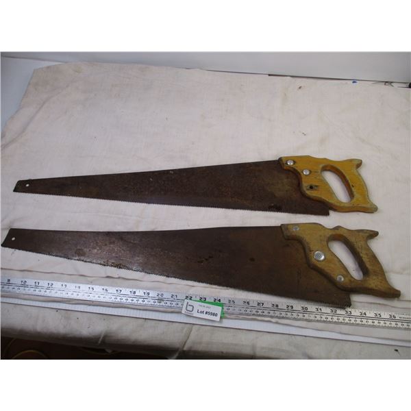 (2) Wood Saws