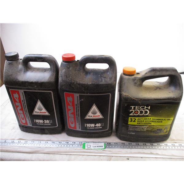 Hydrolic Oil (10W-30 Sealed/ 40W-40 Opened)