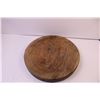 Image 3 : Wooden Disk Carved w/ and Eagle