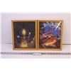 Image 1 : (2) Framed Magic Prints