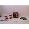 Image 1 : Star Wars Puzzle + (2) Dunkin' Donuts Mugs and Misc