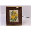 Image 3 : Pair of Framed 3D Roses + Pair of Hunting Themed Wall Hangers