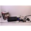 Image 1 : Playstation 2 Bundle (Consol (Powers on), 3-Controllers, 17-Games, and Cables)
