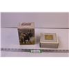 Image 1 : (2) Avon Elephant Perfume Bottle and Heart&Diamond Soapdish and Soap (NIB)