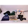 Image 1 : Kitchen Slicer, (3) Toques, and Assorted Driver Bits