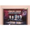 Image 2 : *Framed Star Trek "Fearless Leaders" Canada Post Stamps Promotional Poster (22x28)