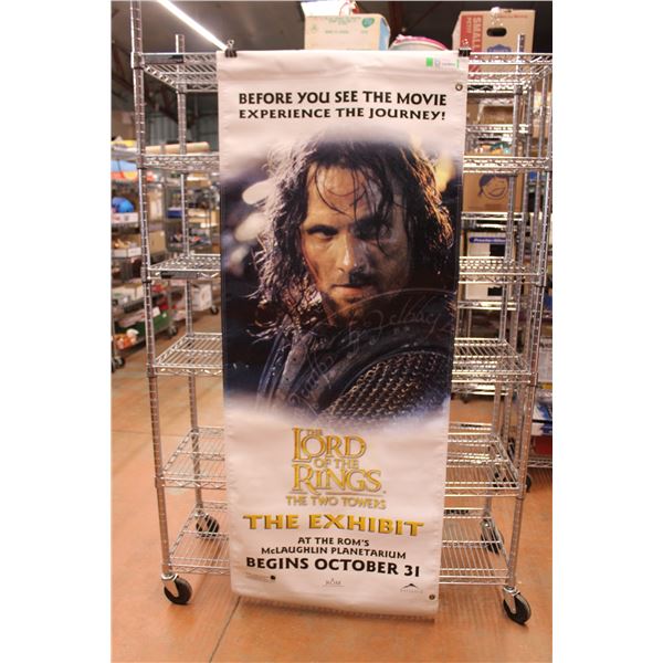 Lord of the Rings The Exhibit Canvas Banners (Double Sided 27x70)