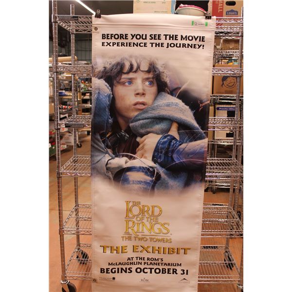 Lord of the Rings The Exhibit Canvas Banners (Double Sided 27x70)