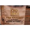 Image 4 : Lord of the Rings The Exhibit Canvas Banners (Double Sided 27x70)
