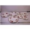 Image 1 : (7) Pieces of Royal Albert "American Beauty" (3-Plates 4-Bread Plates)