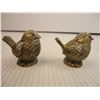 Image 2 : Pair of Brass Trinket Holders
