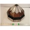 Image 1 : Stained Glass Lampshade(some damage-in pictures)