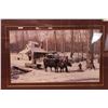 Image 2 : *Framed Winter Themed Print (30.5x43.5)