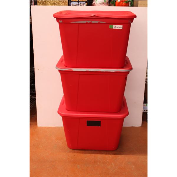 *3X the Bid Price (2) Totes