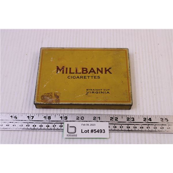 Millbank Cigarettes Tin