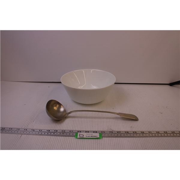 Serving Bowl and Ladle