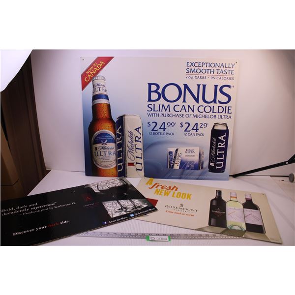 (3) Advertising Signs