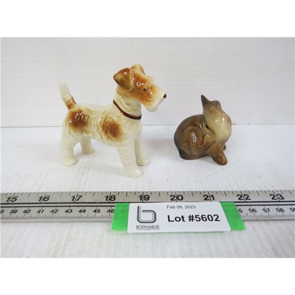 (2) Ceramic Ornaments