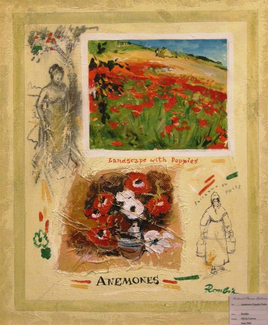 Anemones by Olga Roubin