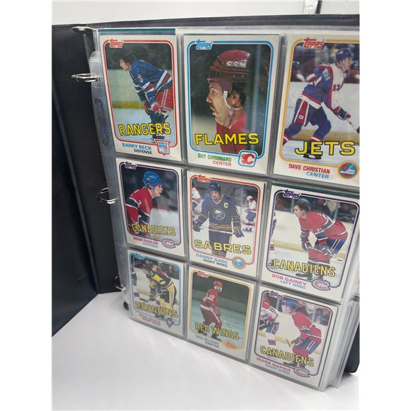 1980-81 Topps Hockey Card Collection