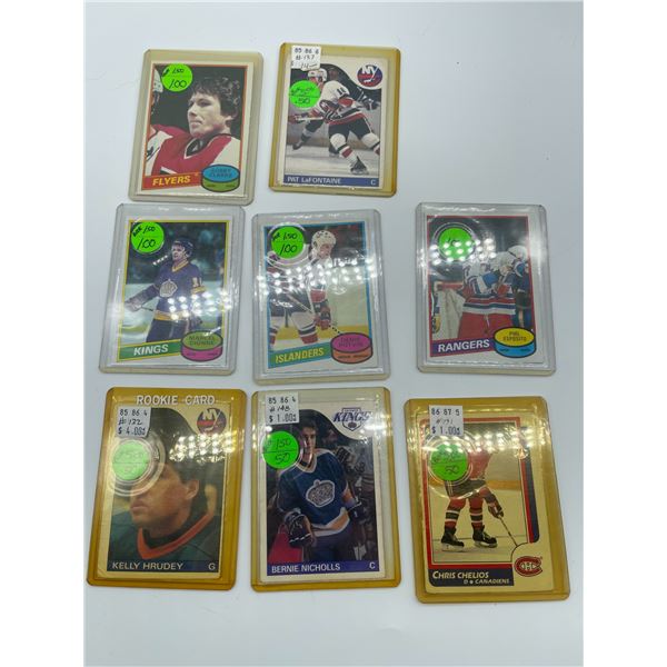 Quality Singles 1980's Hockey Cards