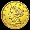 Image 1 : 1907 $2.50 Gold Quarter Eagle UNCIRCULATED