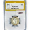 Image 1 : 1943-S Wheat Quarter PGA XF45 DDO, Die 1, FS-017
