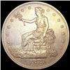 Image 1 : 1873 Silver Trade Dollar CLOSELY UNCIRCULATED