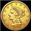Image 1 : 1873 $2.50 Gold Quarter Eagle ABOUT UNCIRCULATED