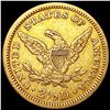 Image 2 : 1873 $2.50 Gold Quarter Eagle ABOUT UNCIRCULATED