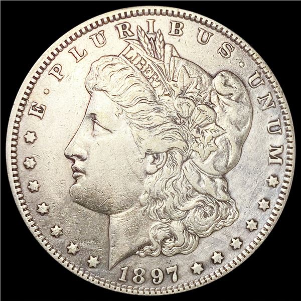1897-S Morgan Silver Dollar CLOSELY UNCIRCULATED
