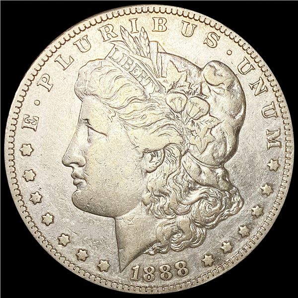 1888-S Morgan Silver Dollar NEARLY UNCIRCULATED