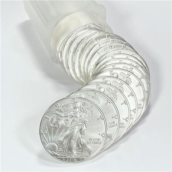 2016 American 1oz Silver Eagle Roll (20 Coins) PR