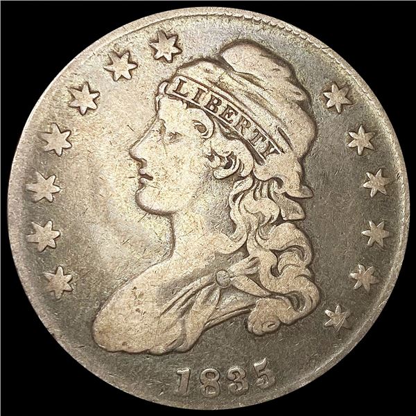 1835 Capped Bust Half Dollar NICELY CIRCULATED