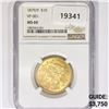 Image 1 : -7425 $10 Gold Eagle NGC MS60 VP-001