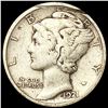 Image 1 : 1921-D Mercury Dime NICELY CIRCULATED