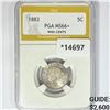 Image 1 : 1883 Liberty Victory Nickel PGA MS66+ w/ Cents