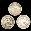 Image 2 : (3) Cap Bust Dimes (1827, 1829, 1834) NICELY CIRC