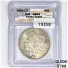 Image 1 : 1884-CC Dallas Hoard Morgan Silver Dollar ICG MS65