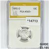 Image 1 : 1892-O Barber Dime PGA MS65+