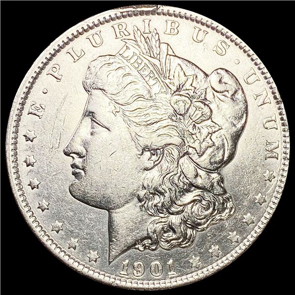 1901 Morgan Silver Dollar NEARLY UNCIRCULATED