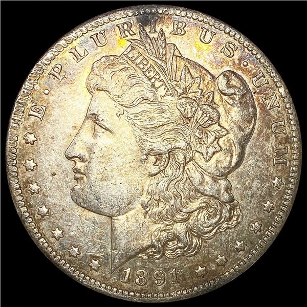 1891-S Morgan Silver Dollar UNCIRCULATED