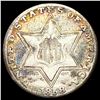 Image 1 : 1858 Silver Three Cent NEARLY UNCIRCULATED