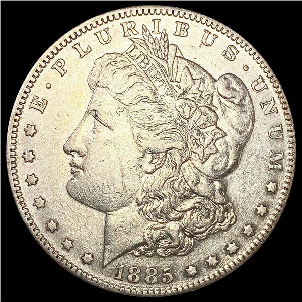 1885-S Morgan Silver Dollar CLOSELY UNCIRCULATED