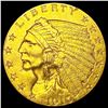 Image 1 : 1910 $2.50 Gold Quarter Eagle UNCIRCULATED