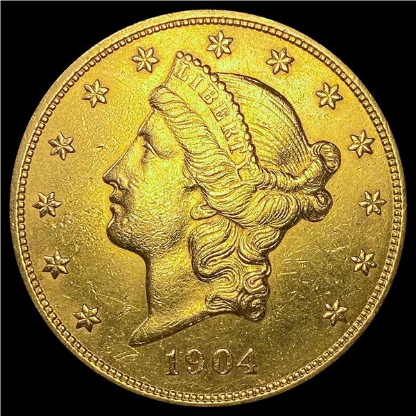 1904 $20 Gold Double Eagle UNCIRCULATED