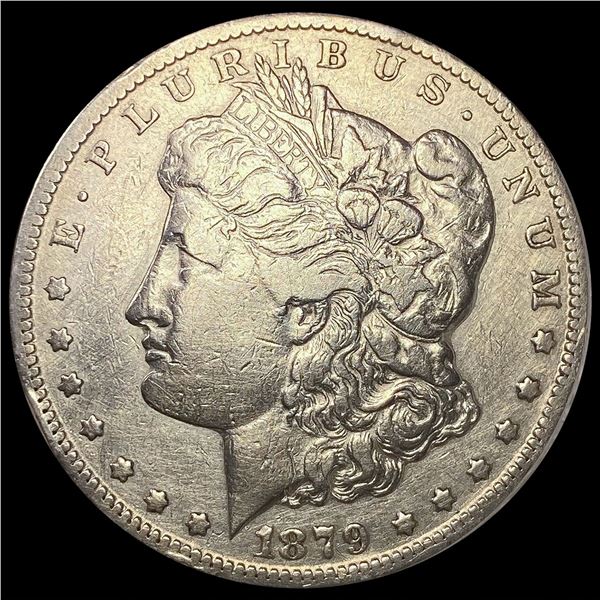 1879-CC Morgan Silver Dollar ABOUT UNCIRCULATED