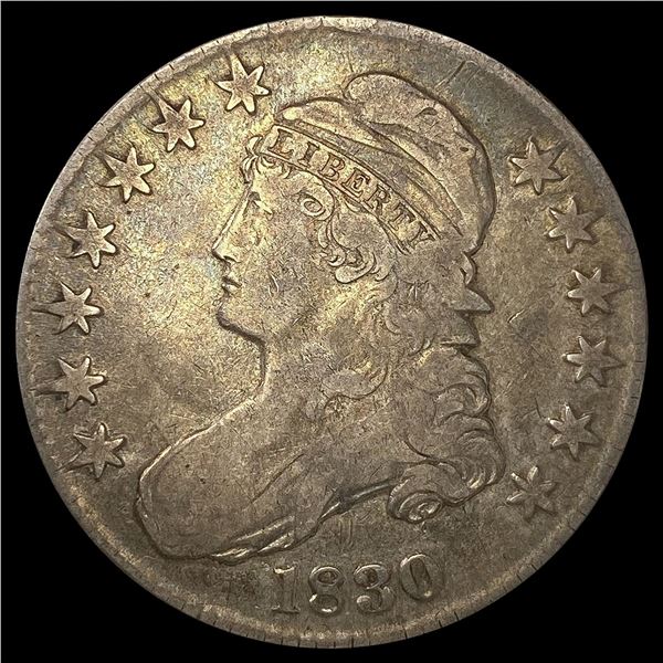1830 0-119 Cap Bust Half Dollars R1 NICELY CIRCULA